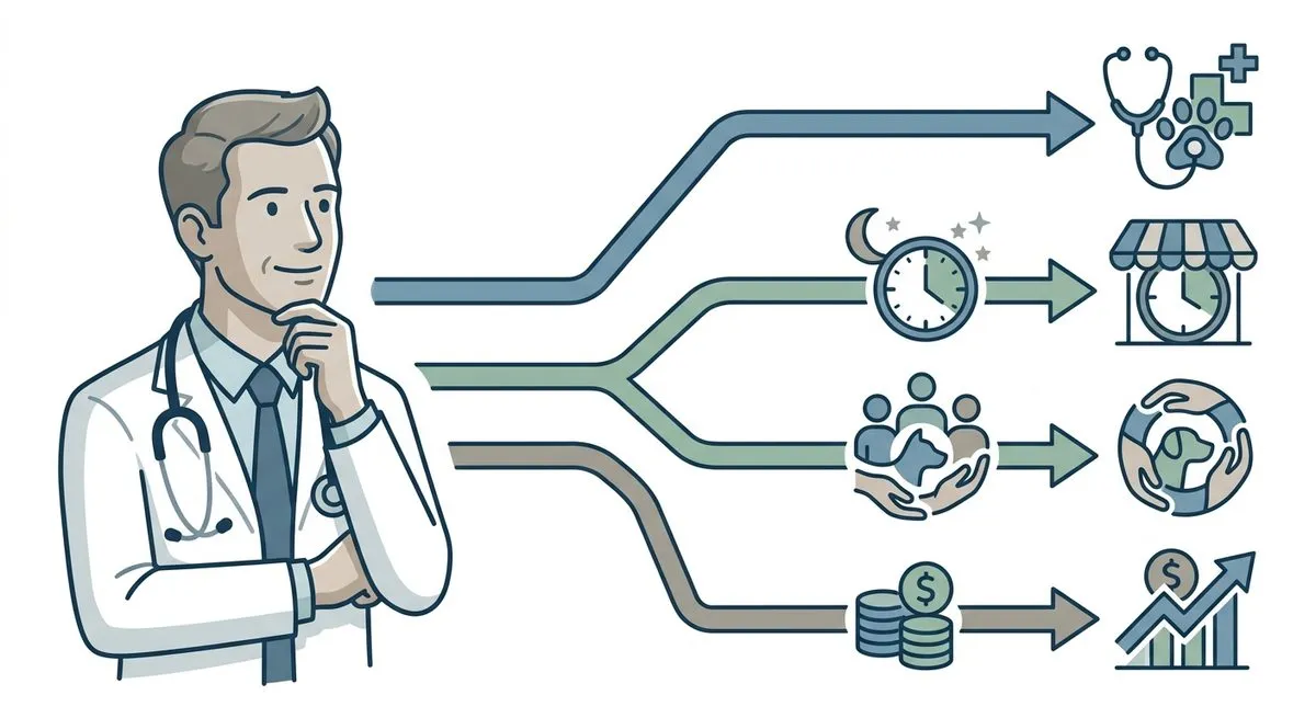 Decision framework for veterinary practice owners weighing post-sale retention obligations